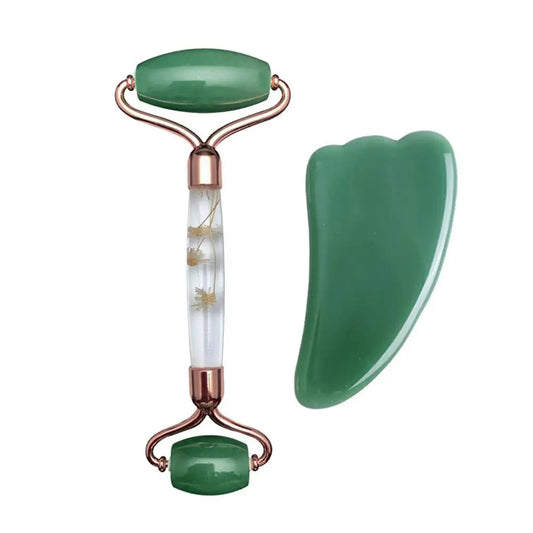 Natural Gouache Stone Facial Jade Roller