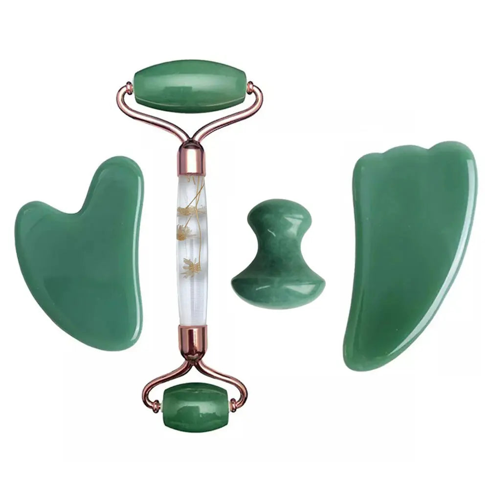 Natural Gouache Stone Facial Jade Roller