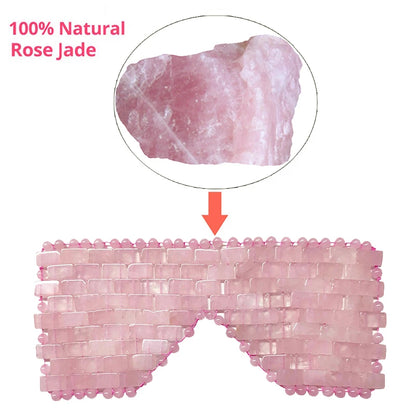 Natural Stone Cold Therapy Eye Mask Jade Roller