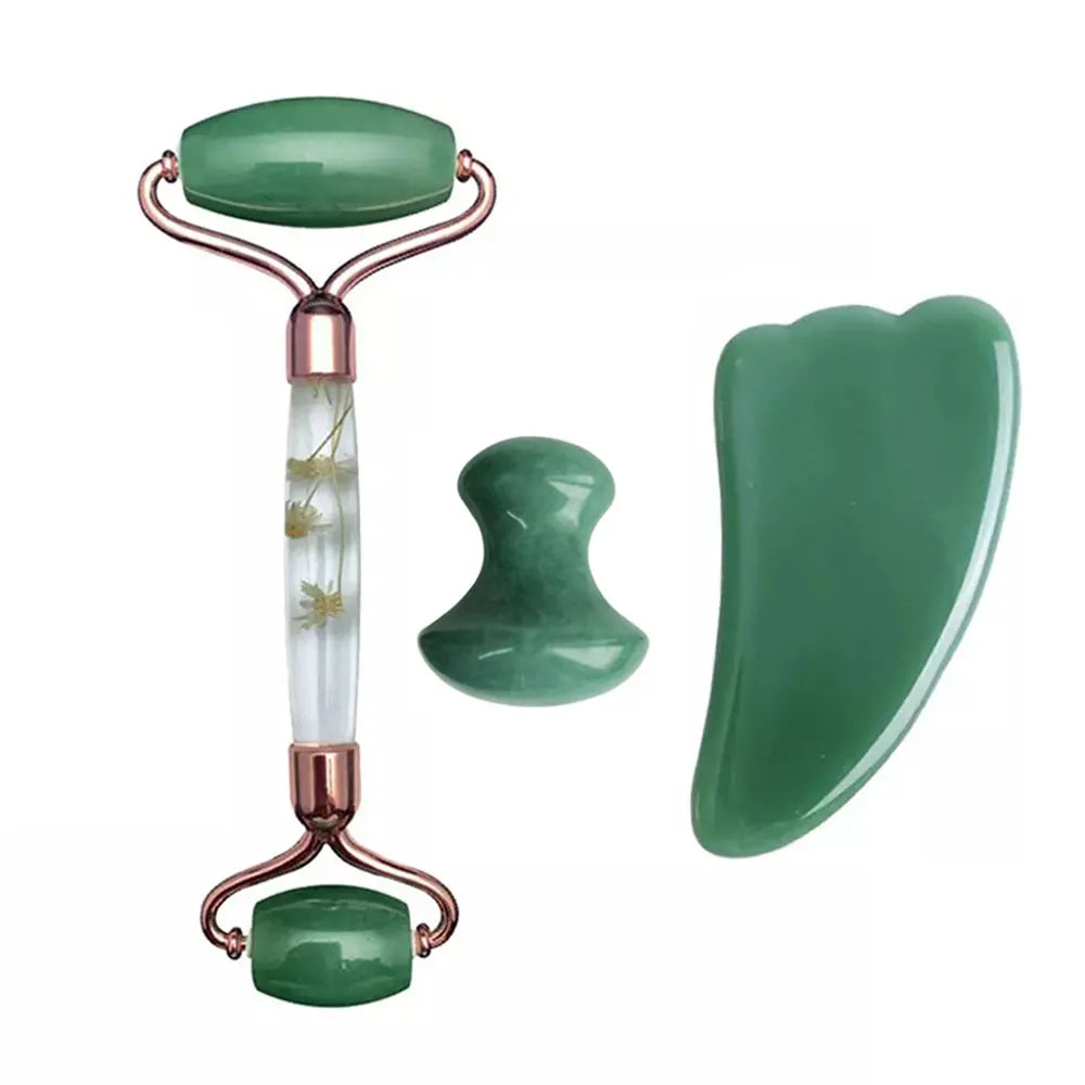 Natural Gouache Stone Facial Jade Roller