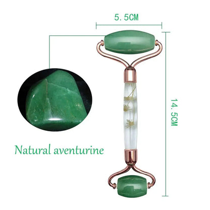Natural Gouache Stone Facial Jade Roller