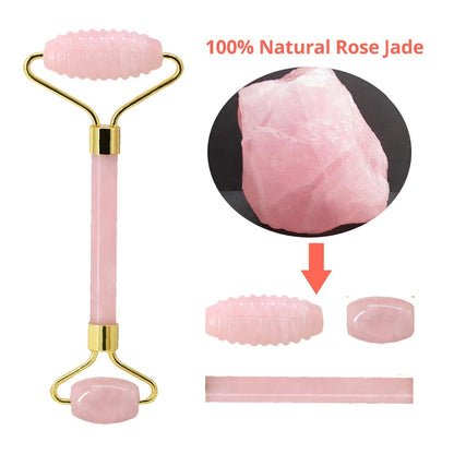 Natural Stone Cold Therapy Eye Mask Jade Roller