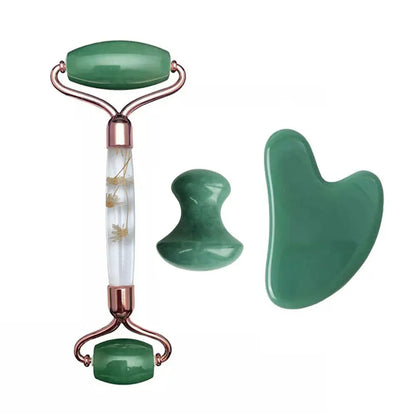 Natural Gouache Stone Facial Jade Roller