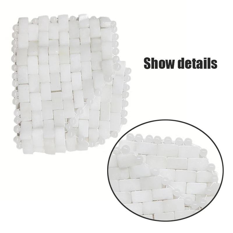Natural Stone Cold Therapy Eye Curtain Jade Roller
