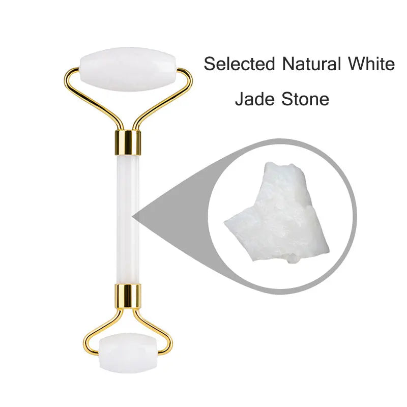 Natural Stone Cold Therapy Eye Curtain Jade Roller