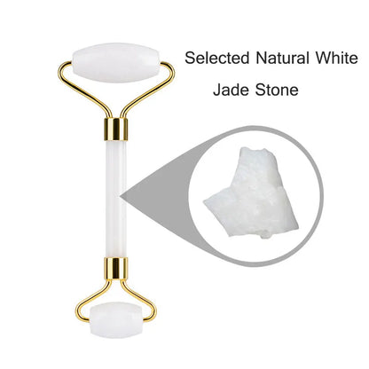 Natural Stone Cold Therapy Eye Curtain Jade Roller