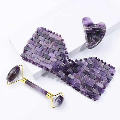 Natural Cold Therapy Eye Mask Jade Roller