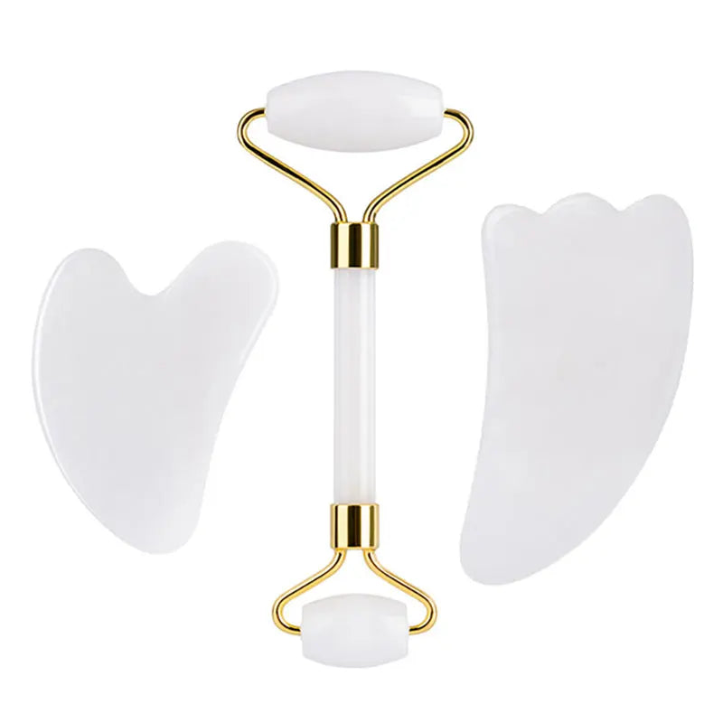Natural Stone Cold Therapy Eye Curtain Jade Roller