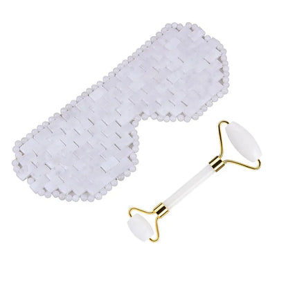 Natural Stone Cold Therapy Eye Curtain Jade Roller