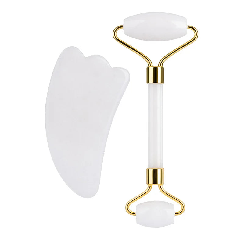 Natural Stone Cold Therapy Eye Curtain Jade Roller