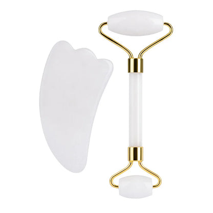 Natural Stone Cold Therapy Eye Curtain Jade Roller